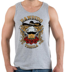 printfashion Bandita - Férfi atléta - Sport szürke (166024)