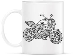 printfashion Yamaha XJ6 - Bögre - Fehér (4983799)