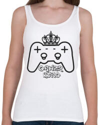 printfashion Gamer king - Női atléta - Fehér (5324563)