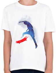 printfashion No comply - Gyerek póló - Fehér (229732)