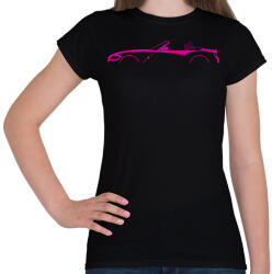 printfashion BMW Z4 Lila - Női póló - Fekete (16073655)