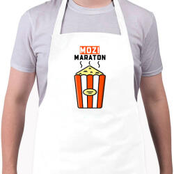 printfashion MOZI MARATON - Kötény - Fehér (10908494)