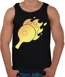 printfashion pingpong - Férfi atléta - Fekete (4112733)