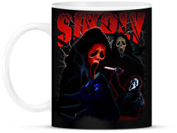 printfashion Sikoly - Scream - Bögre - Fekete (14223365)