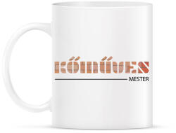 printfashion Kőműves mester - Bögre - Fehér (6556075)