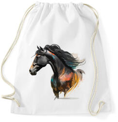 printfashion Lovas - Sportzsák, Tornazsák - Fehér (16583500)