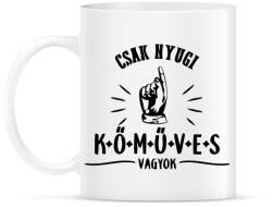 printfashion kőműves vagyok - Bögre - Fehér (1633151)
