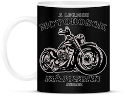 printfashion a legjobb motorosok - Bögre - Fekete (6026850)