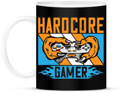 printfashion Hardcore gamer - Bögre - Fekete (2665689)