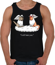 printfashion Pets heaven - Férfi atléta - Fekete (2537091)