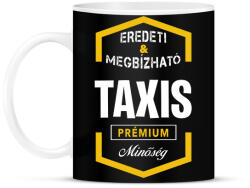 printfashion Taxis prémium minőség - Bögre - Fekete (1470244)