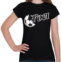 printfashion Boci Foci - Női póló - Fekete (14967510)