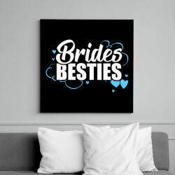 printfashion Brides BEST - Vászonkép - Fekete (6653475)