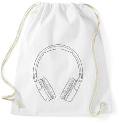 printfashion Fejhallgató - Sportzsák, Tornazsák - Fehér (5326054)