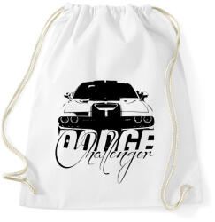 printfashion Dodge Challenger - Sportzsák, Tornazsák - Fehér (7596394)