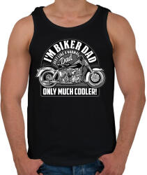 printfashion Motoros apa - Férfi atléta - Fekete (5077193)