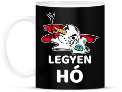 printfashion LEGYEN HÓ - Bögre - Fekete (10822595)