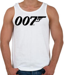 printfashion 007 logo - Férfi atléta - Fehér (2893765)