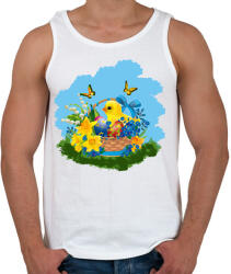 printfashion easter-2 - Férfi atléta - Fehér (2344878)