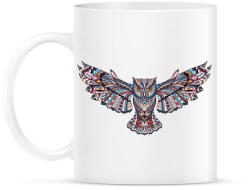 printfashion Tattoo style Owl - Bögre - Fehér (1751380)