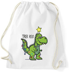 printfashion Tree-rex - Sportzsák, Tornazsák - Fehér (1958341)