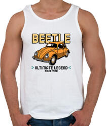 printfashion BEETLE LEGEND - Férfi atléta - Fehér (10019341)