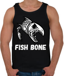 printfashion fish bone - Férfi atléta - Fekete (6028353)