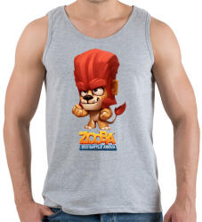 printfashion Zooba - Duke - Férfi atléta - Sport szürke (4601789)