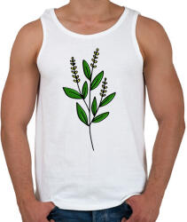 printfashion virág-006 - Férfi atléta - Fehér (2324180)