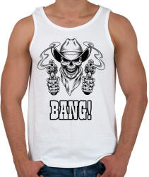 printfashion Bang! - Férfi atléta - Fehér (15686501)