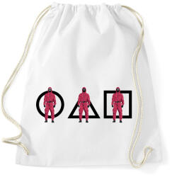 printfashion Squid Game - Sportzsák, Tornazsák - Fehér (5660796)