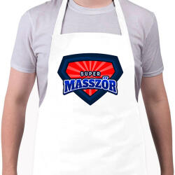 printfashion SUPERMASSZŐR - Kötény - Fehér (11483572)