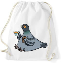 printfashion Dagi galamb - Sportzsák, Tornazsák - Fehér (13611222)