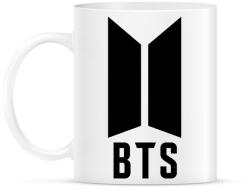 printfashion BTS black - Bögre - Fehér (790710)