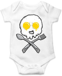 printfashion Szakács koponya - Baba Body - Fehér (12425560)