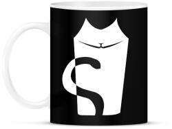 printfashion cica - Bögre - Fekete (10811564)