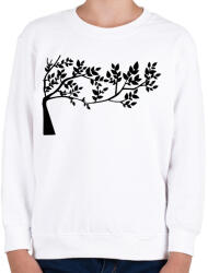 printfashion Fa - Gyerek pulóver - Fehér (12024069)