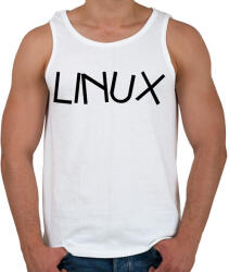 printfashion A linux - Férfi atléta - Fehér (3531697)