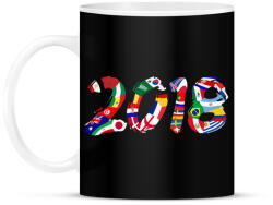 printfashion Foci VB 2018 - Bögre - Fekete (915292)
