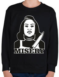 printfashion Tortúra - Gyerek pulóver - Fekete (6971763)