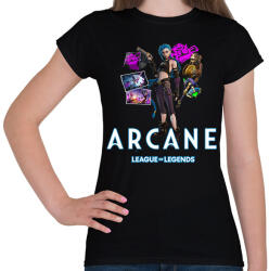 printfashion Arcane - LOL - Női póló - Fekete (14745735)