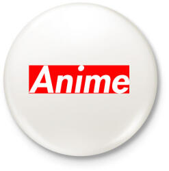 printfashion ANime - Kitűző, hűtőmágnes - Fehér (3082487)