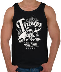 printfashion Gengszterek - Férfi atléta - Fekete (254829)