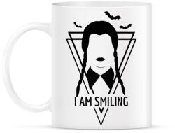 printfashion I am smiling - black - Bögre - Fehér (11548256)