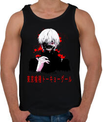 printfashion TOKYO GHOUL - Férfi atléta - Fekete (5578905)