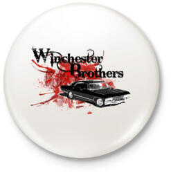 printfashion Supernatural - Odaát - Kitűző, hűtőmágnes - Fehér (13654307)