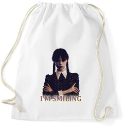 printfashion I'm smiling - Sportzsák, Tornazsák - Fehér (14221794)
