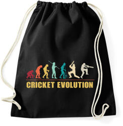 printfashion Cricket evolution - Sportzsák, Tornazsák - Fekete (15834542)