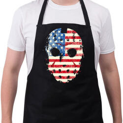 printfashion Jason maszk - Kötény - Fekete (4926068)