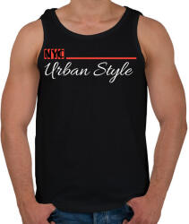 printfashion NYC - Férfi atléta - Fekete (4388671)